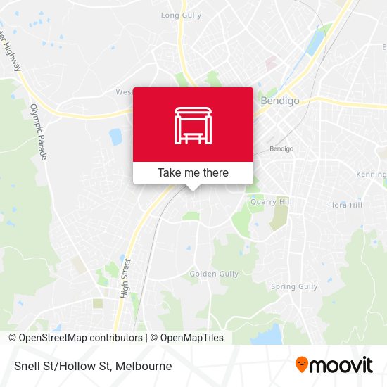 Snell St/Hollow St map