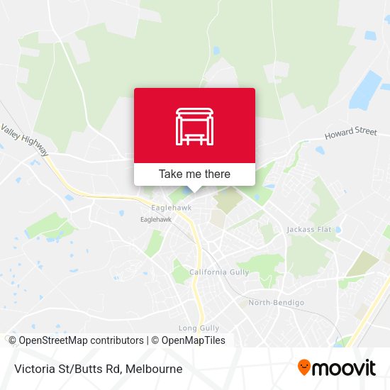 Victoria St/Butts Rd map