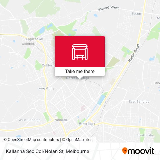 Kalianna Sec Col/Nolan St map