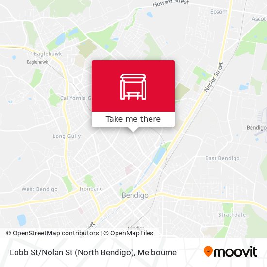 Lobb St / Nolan St (North Bendigo) map