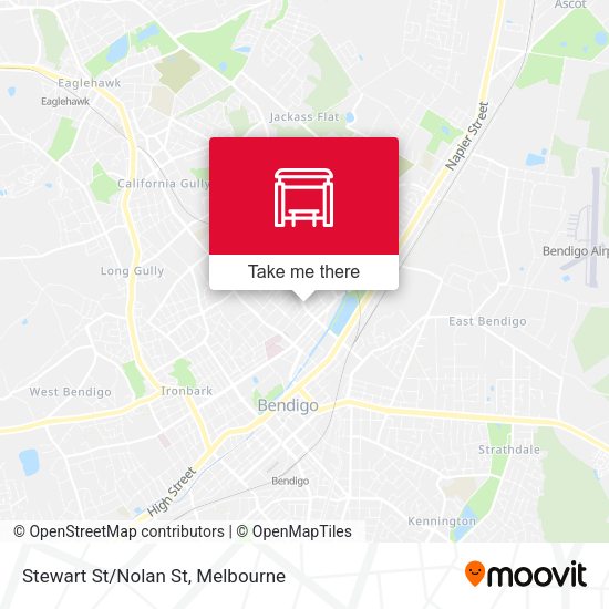 Stewart St/Nolan St map