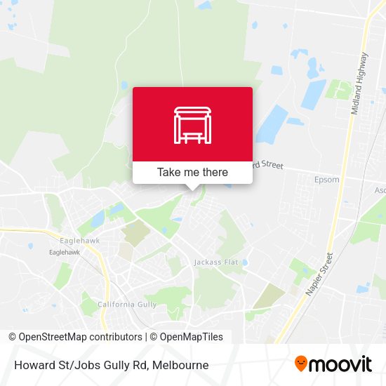 Howard St/Jobs Gully Rd map