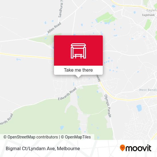 Bigmal Ct/Lyndam Ave map
