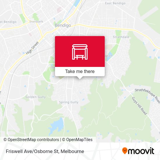 Friswell Ave/Osborne St map