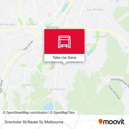 Drechsler St/Neale St map