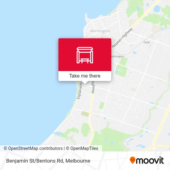 Mapa Benjamin St/Bentons Rd