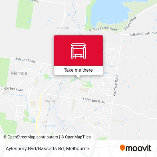 Aylesbury Bvd/Bassetts Rd map