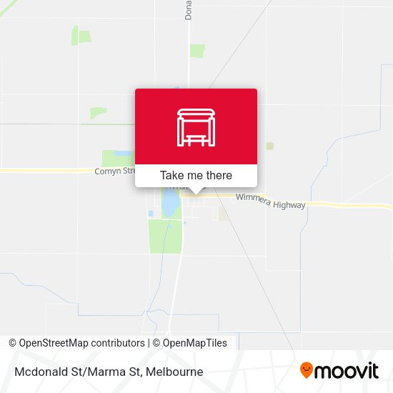 Mcdonald St/Marma St map