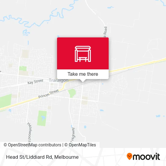 Head St/Liddiard Rd map