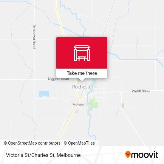 Victoria St/Charles St map