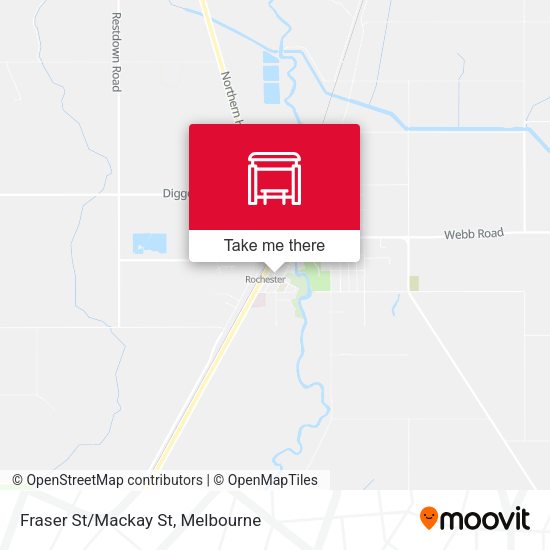 Fraser St/Mackay St map