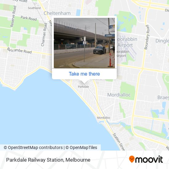 Parkdale Railway Station map