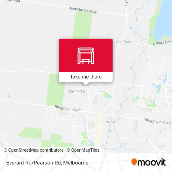 Everard Rd/Pearson Rd map