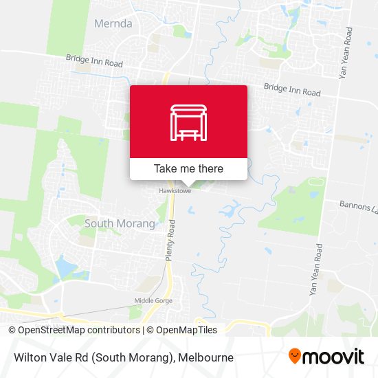 Wilton Vale Rd (South Morang) map