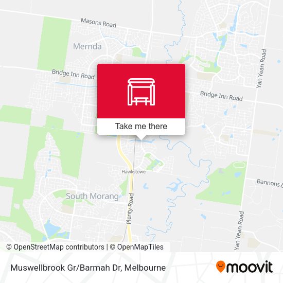 Muswellbrook Gr/Barmah Dr map