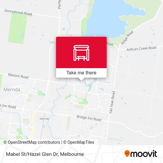 Mabel St/Hazel Glen Dr map