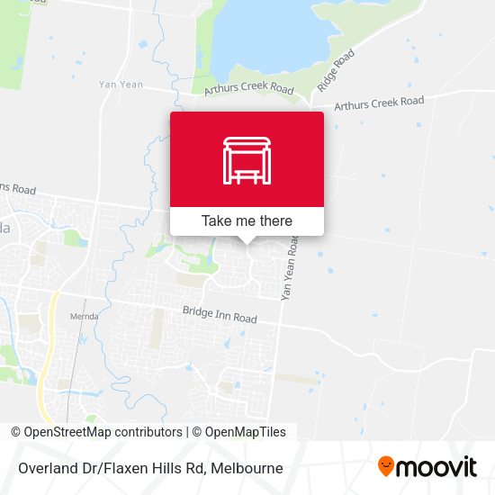 Overland Dr/Flaxen Hills Rd map