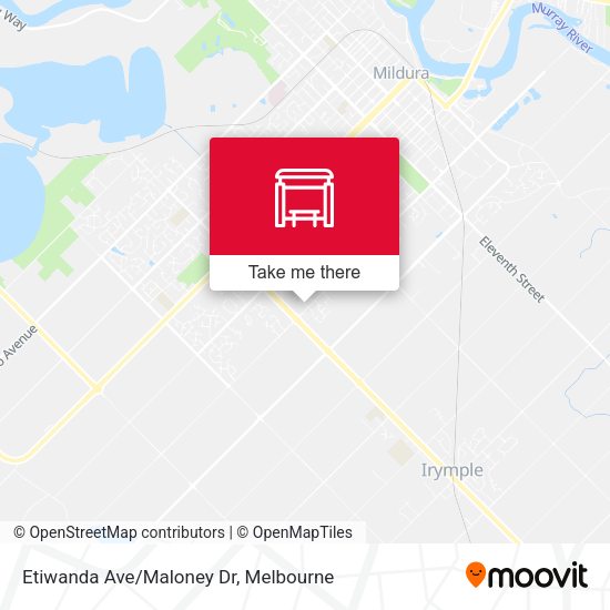 Etiwanda Ave/Maloney Dr map