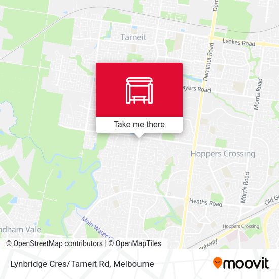 Lynbridge Cres/Tarneit Rd map