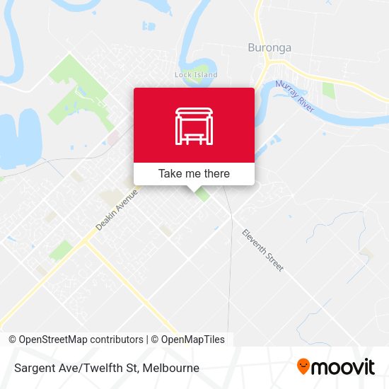 Sargent Ave/Twelfth St map