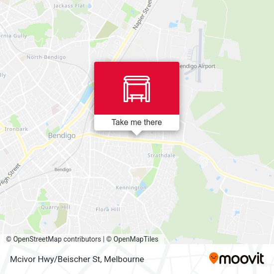 Mcivor Hwy/Beischer St map