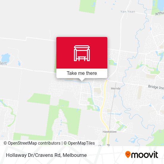 Hollaway Dr/Cravens Rd map