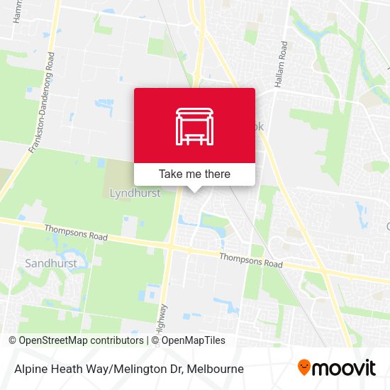 Alpine Heath Way/Melington Dr map