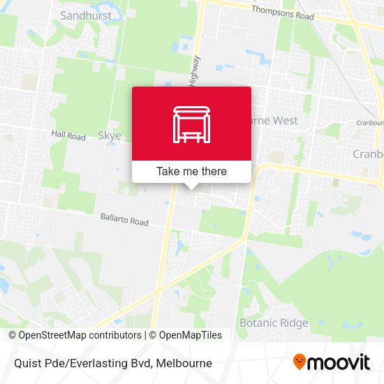 Quist Pde/Everlasting Bvd map