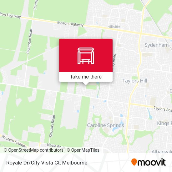 Royale Dr/City Vista Ct map