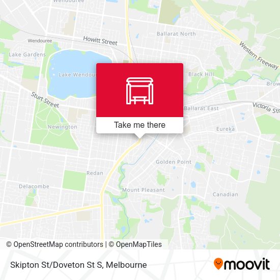 Skipton St/Doveton St S map
