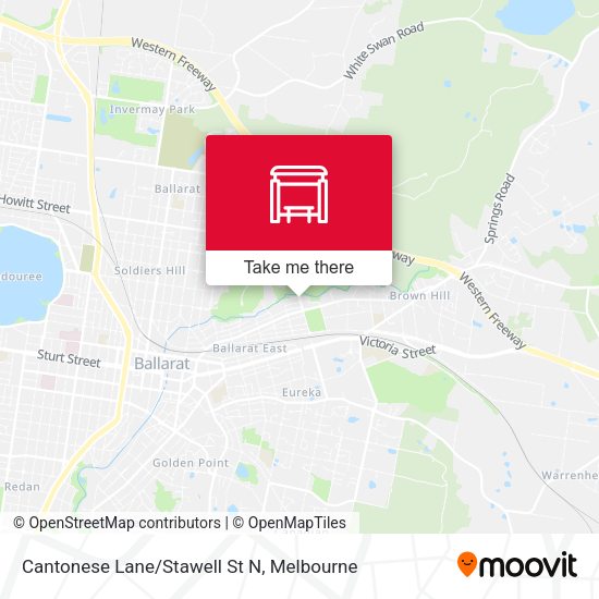 Cantonese Lane/Stawell St N map