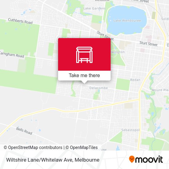 Wiltshire Lane/Whitelaw Ave map