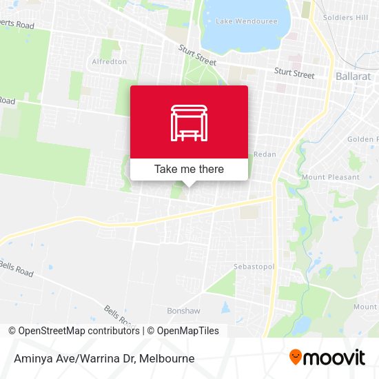 Aminya Ave/Warrina Dr map