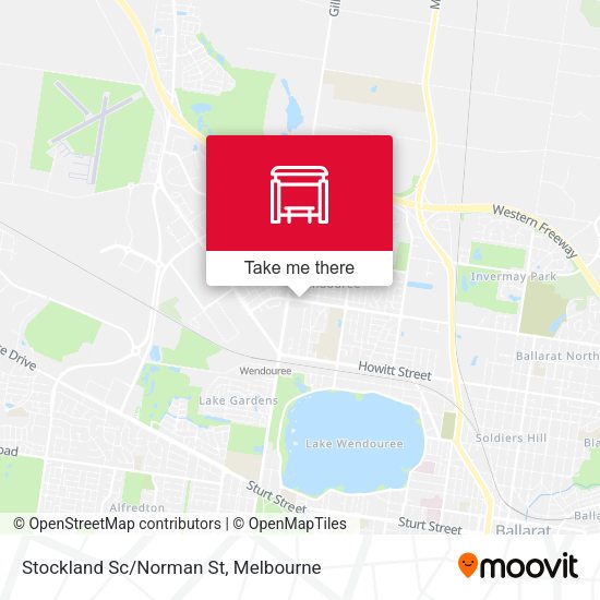 Stockland Sc/Norman St map