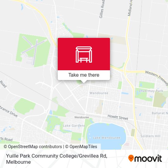 Yuille Park Community College / Grevillea Rd map
