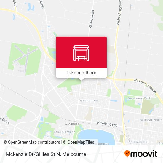 Mckenzie Dr/Gillies St N map