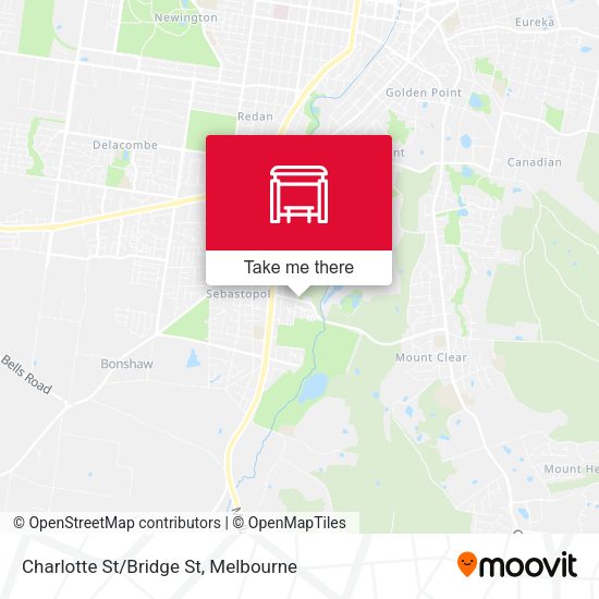Charlotte St/Bridge St map