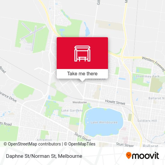 Daphne St/Norman St map