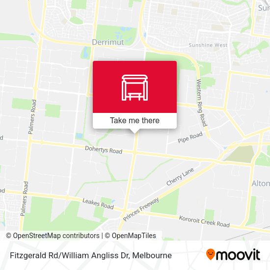 Fitzgerald Rd / William Angliss Dr map