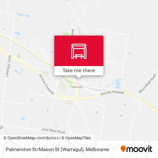 Palmerston St / Mason St (Warragul) map