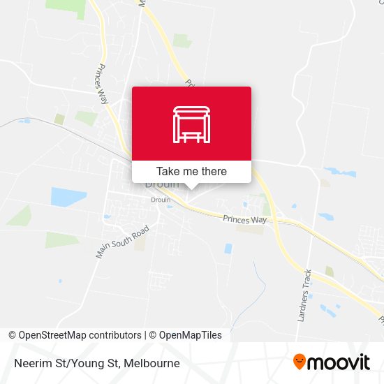Neerim St/Young St map