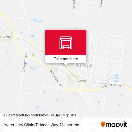 Veterinary Clinic/Princes Way map