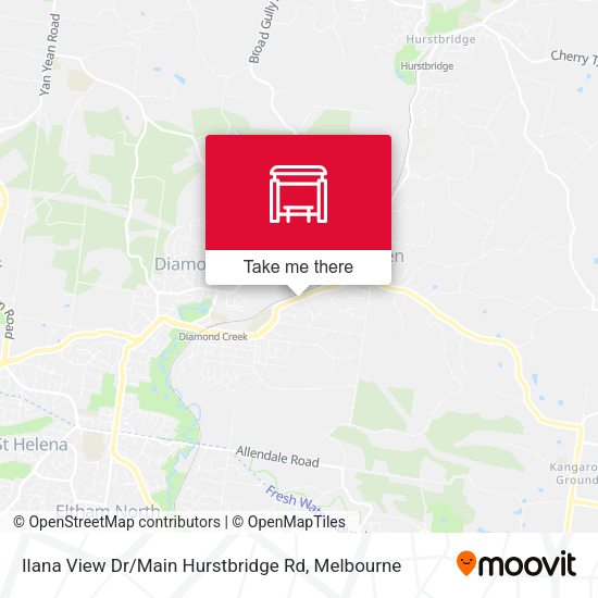 Ilana View Dr / Main Hurstbridge Rd map