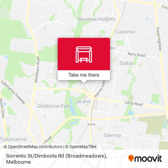 Sorrento St / Dimboola Rd (Broadmeadows) map