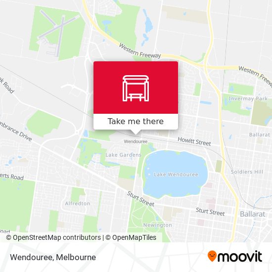 Wendouree map