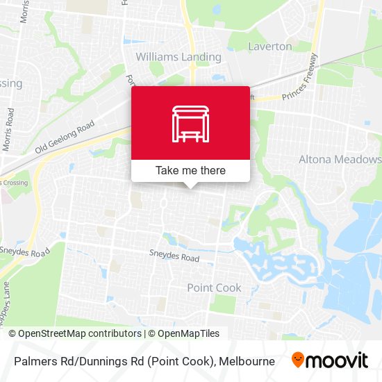 Palmers Rd / Dunnings Rd (Point Cook) map