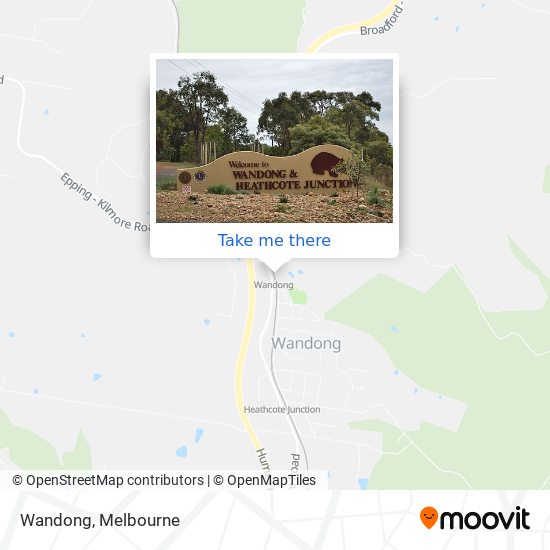 Wandong map