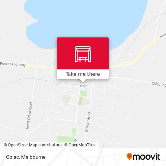 Colac map