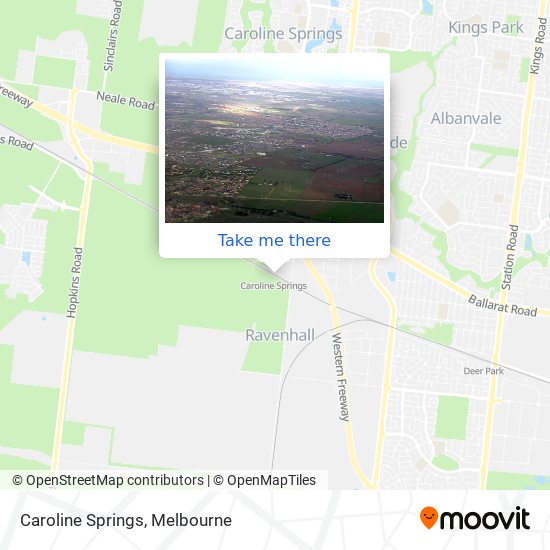 Caroline Springs map