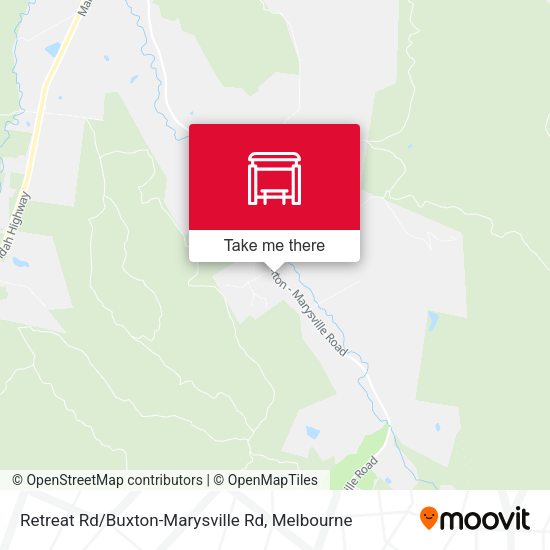 Retreat Rd / Buxton-Marysville Rd map